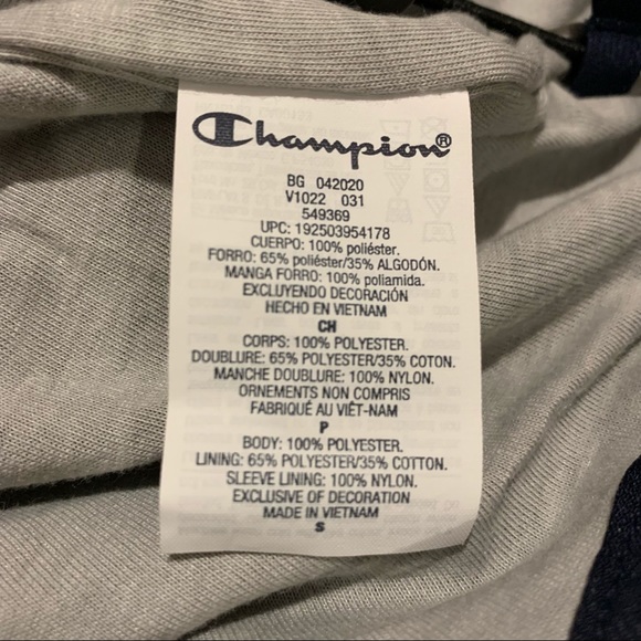 Champion Men’s Scout Jacket Size Small NWT - Picture 14 of 16